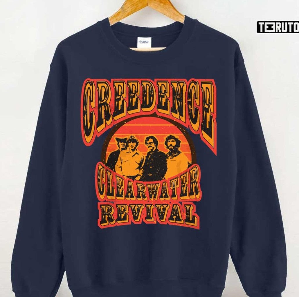 Sunset Design Creedence Clearwater Revival Unisex Sweatshirt