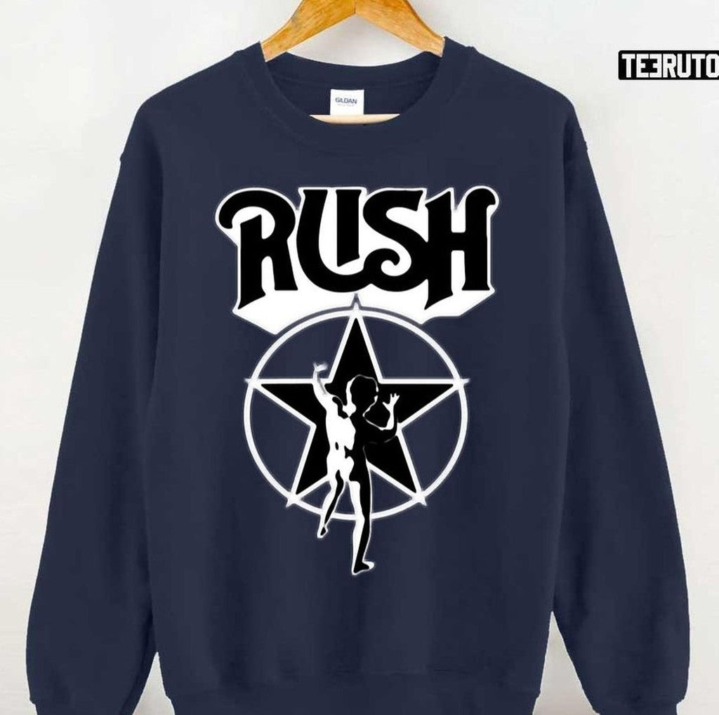 Rush Rock Black Art Logo Unisex T-Shirt