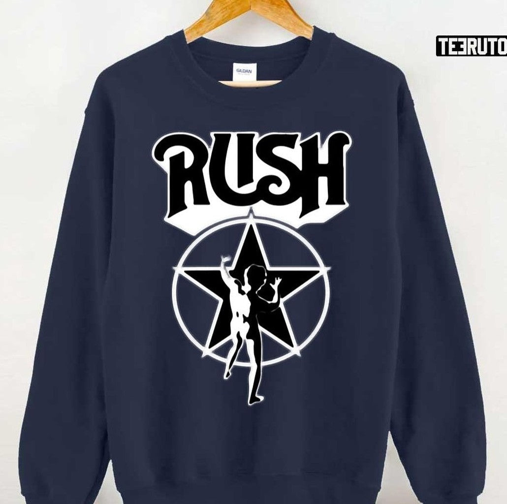 Rush Rock Black Art Logo Unisex T-Shirt