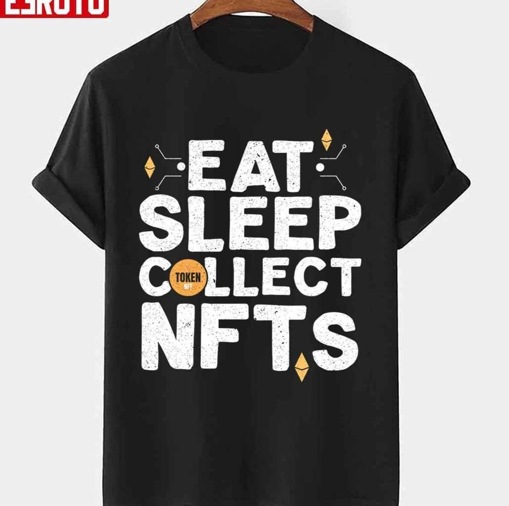 Sleep Token Eat Sleep Collect Nfts Unisex T-shirt