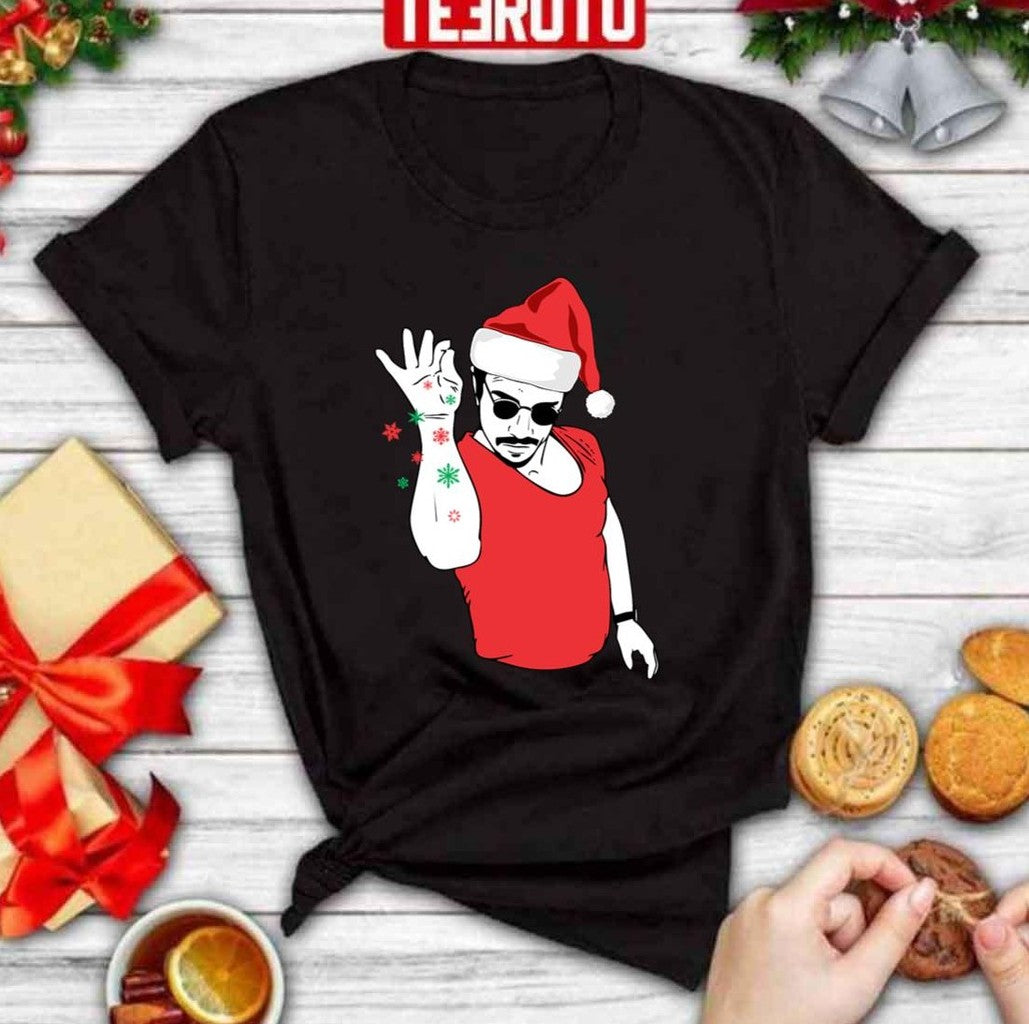 Santa Bae Meme Fanart Merry Christmas Unisex Sweatshirt