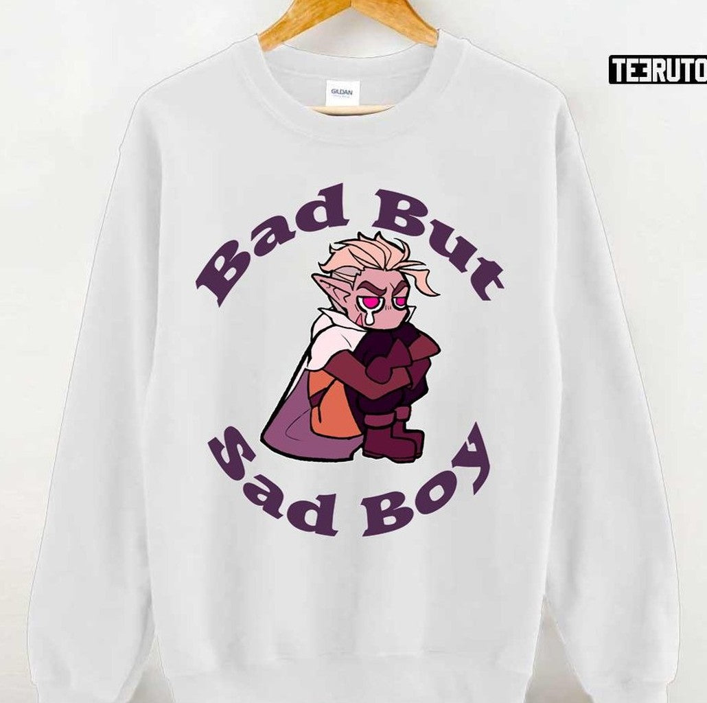 Bad But Sad Boy Golden Guard The Owld HouseUnisex Hoodie