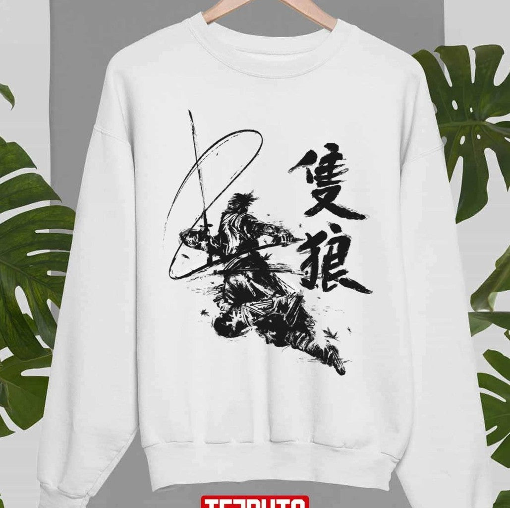 One Armed Wolf Sekiro Shadows Die Twice Unisex Sweatshirt