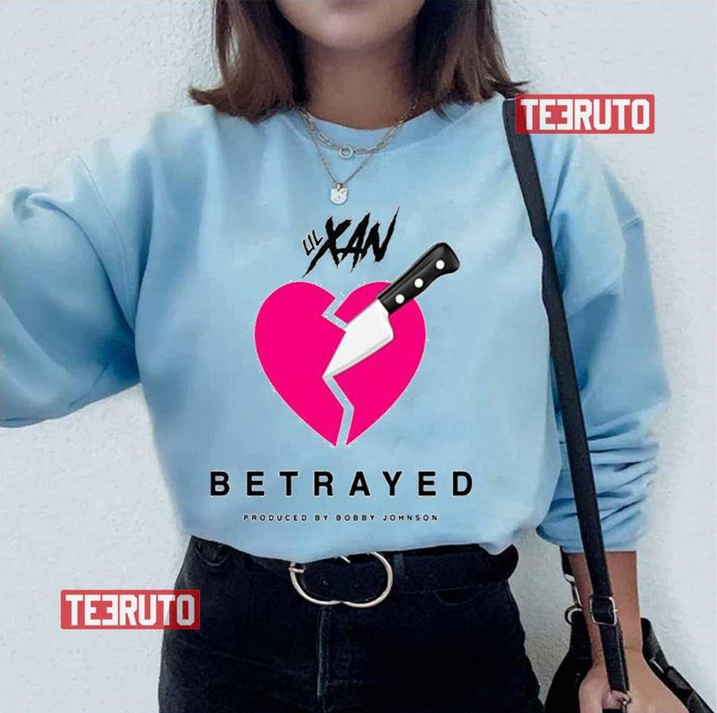 Betrayed Official Cover Album Lil Xan Unisex T-Shirt