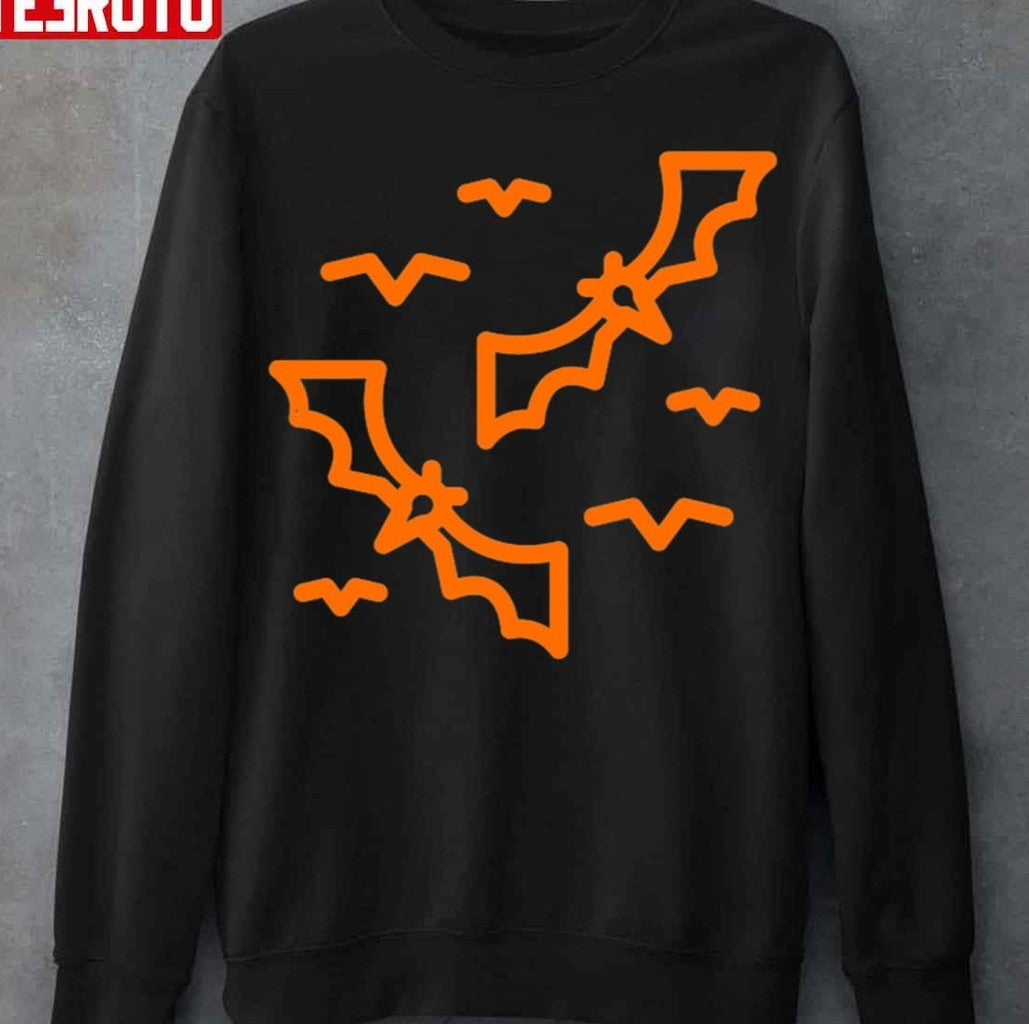 Bats On The Night Halloween Unisex T-Shirt
