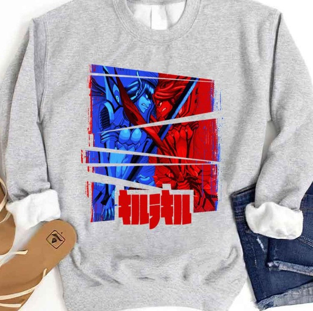 Satsuki Vs Ryuko Unisex Sweatshirt