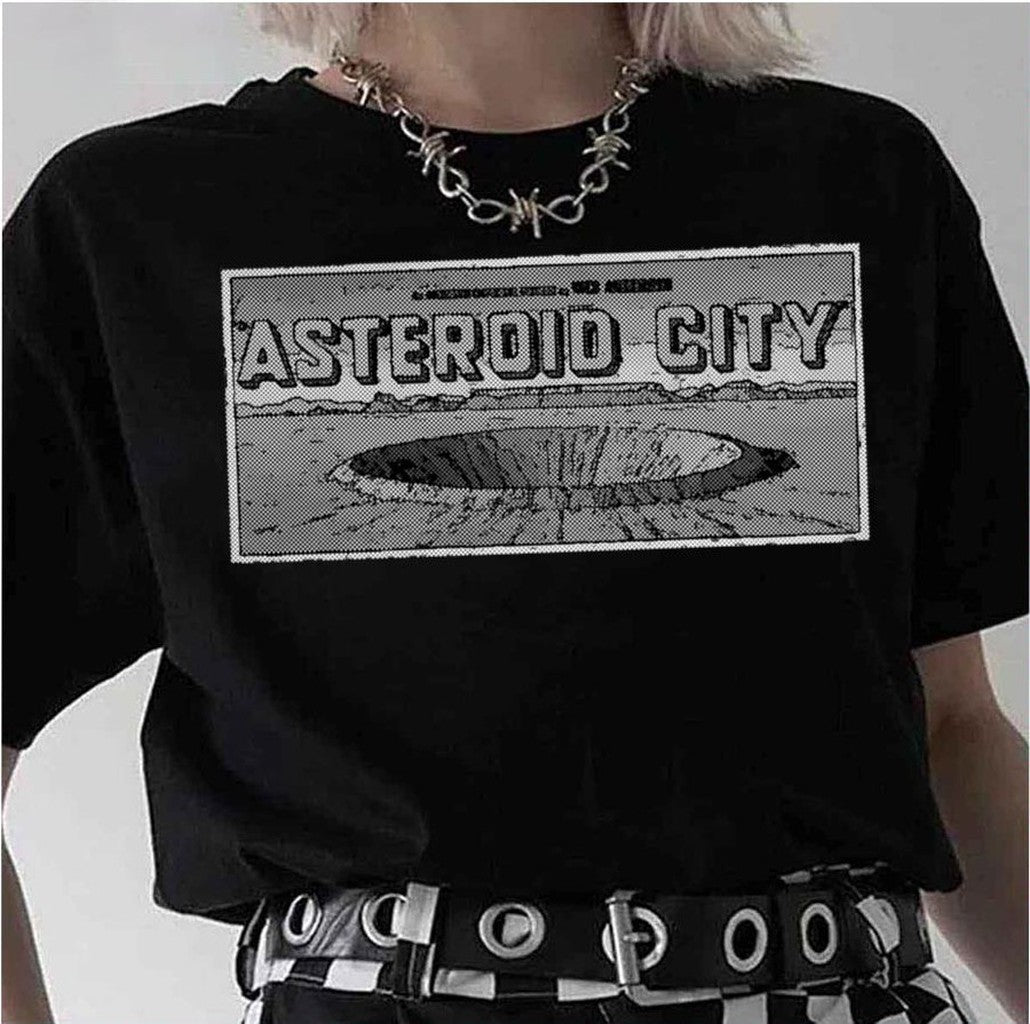 Black And White Asteroid City Unisex Hoodie