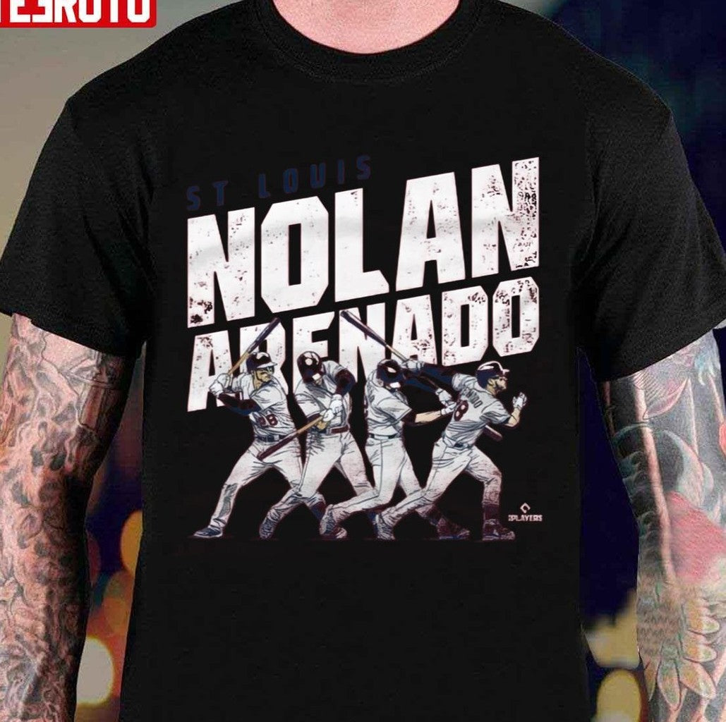 Nolan Arenado Swing Motion St Louis Unisex T-Shirt