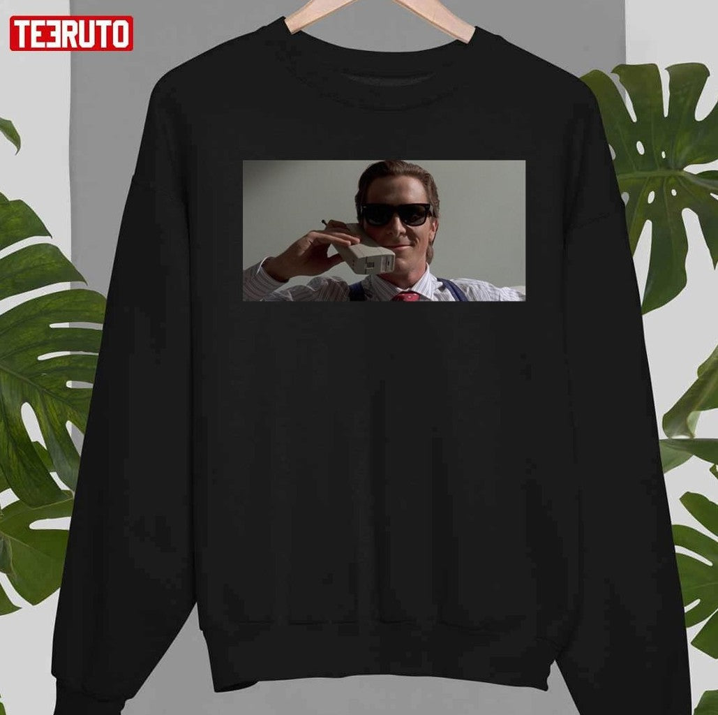 Phone American Psycho Patrick Bateman Unisex T-shirt