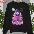 Animation Raiden Shogun Negative Space Genshin Impact Unisex Sweatshirt