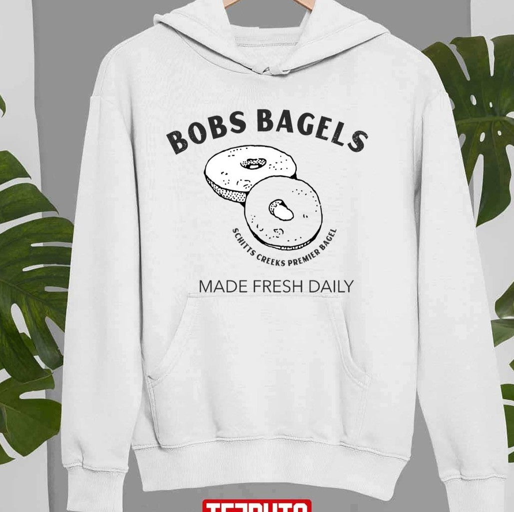 Schitts Creek Bobs Bagels Fan Johnny Rose Sweatshirt