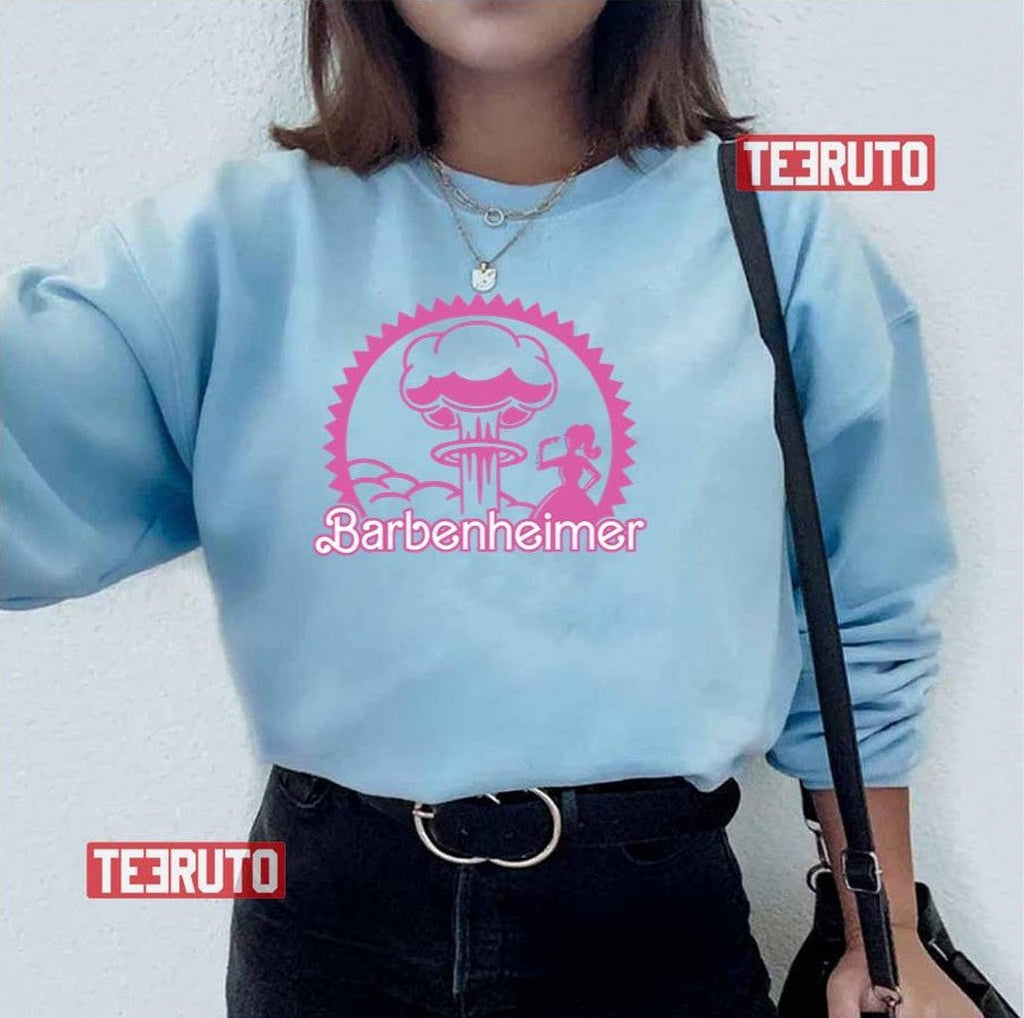 Barbenheimer Pink Logo Unisex T-Shirt