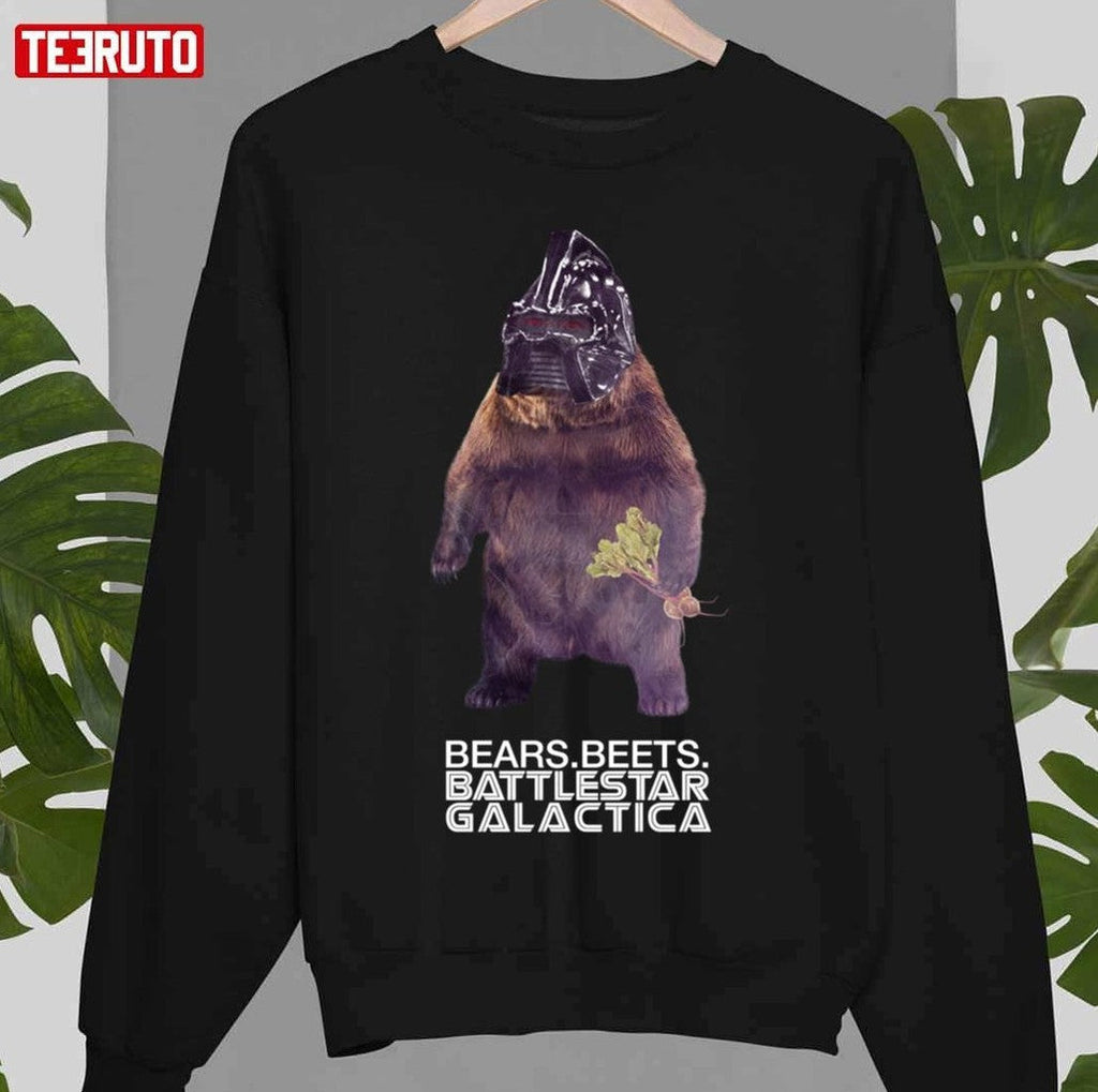 Bears Beets Battlestar Galactica Unisex T-Shirt