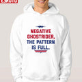Negative Ghost Rider The Pattern Is Full Top Gun Maverick Logo Unisex Hoodie