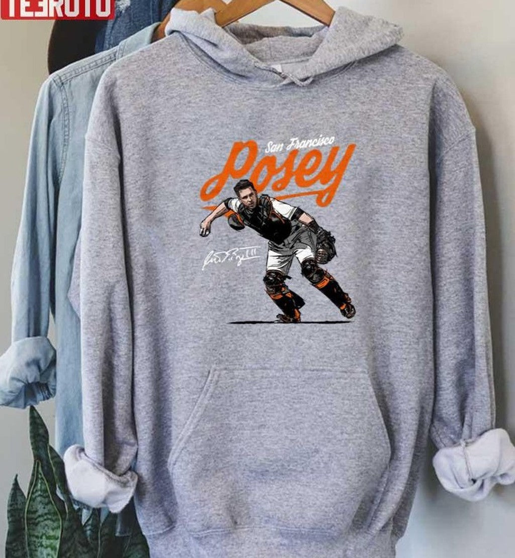 San Francisco Giants Buster Posey Signature Unisex T-Shirt