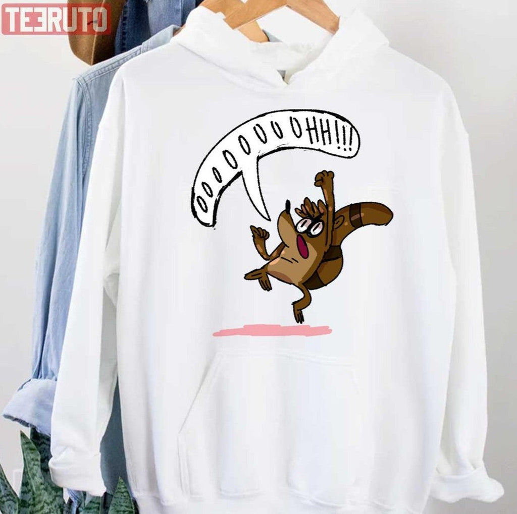 Rigby Ooohh Regular Show Character Unisex Hoodie