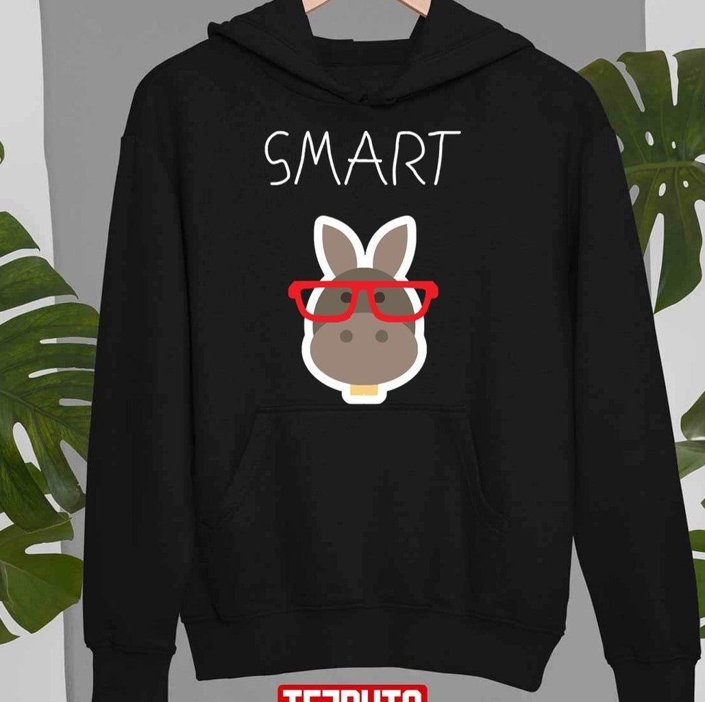 Sarcasm Smart A$$ Donkey Funny Sayings Sarcastic Humor Unisex Sweatshirt