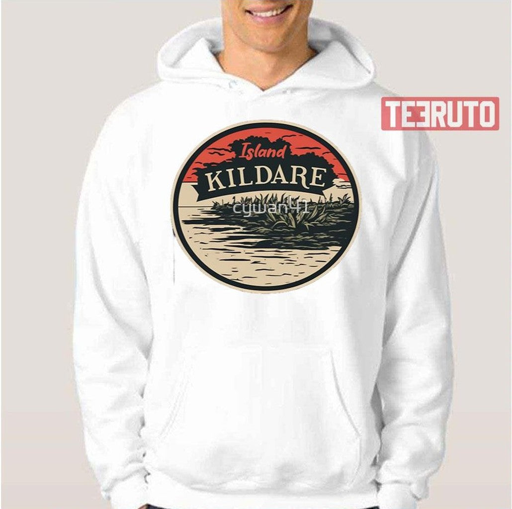 Round Logo Kildare Island Outer Banks Unisex T-Shirt