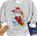 Snowboarding Christmas Unisex Sweatshirt