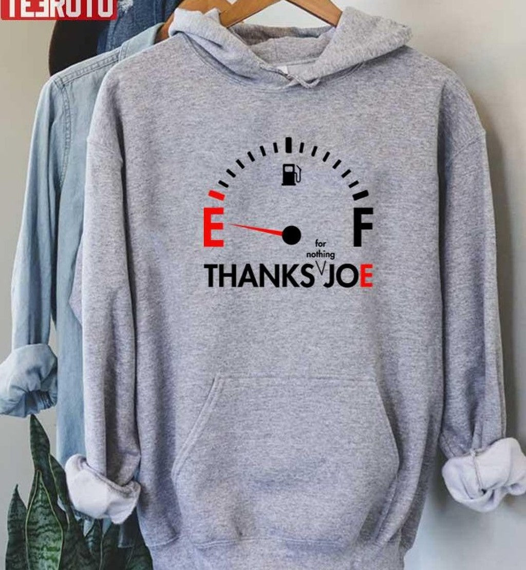 Thanks Joe For Nothing Funny Biden Gas Prices Unisex T-Shirt