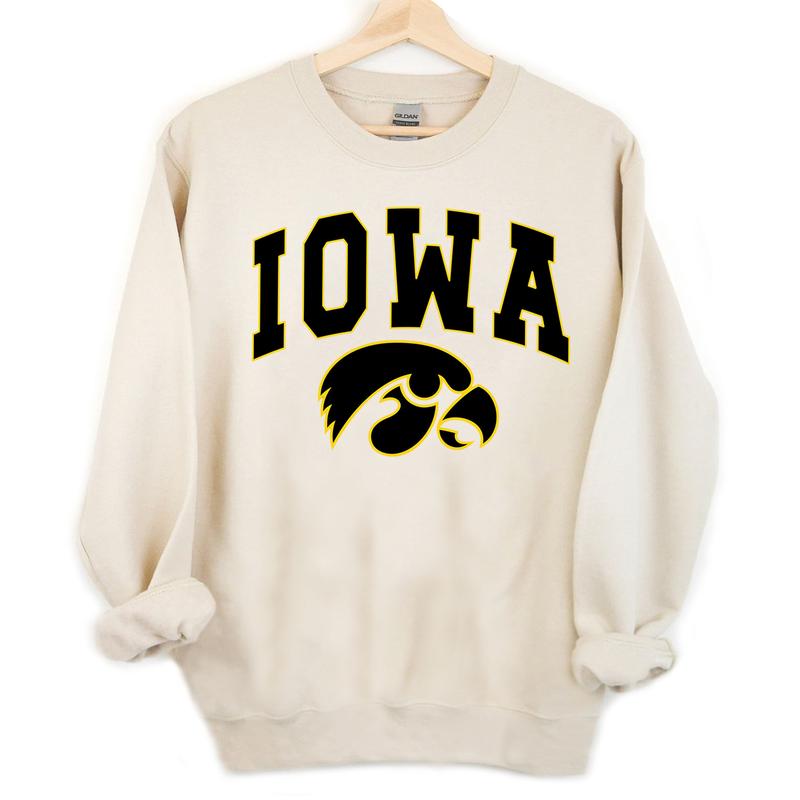 Iowa Hawkeyes Vintage NCAA Football Shirts, Graphic University Basketball Sport Shirt, Gift for Sport Fans, Men, Women, Cotton T-Shirt, Classic