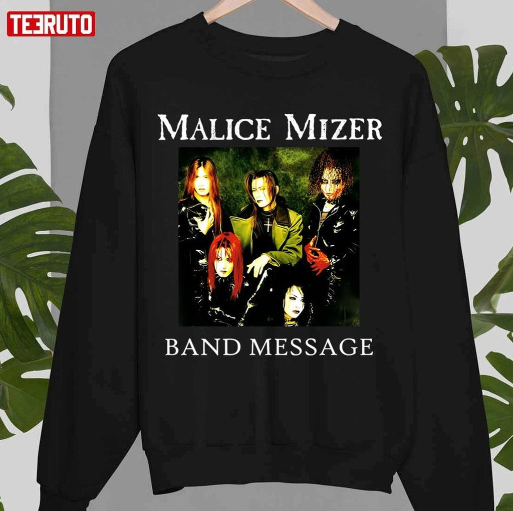 Band Message Original Malice Mizer Graphic Unisex Sweatshirt