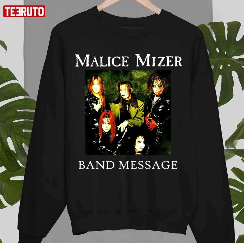 Band Message Original Malice Mizer Graphic Unisex Sweatshirt