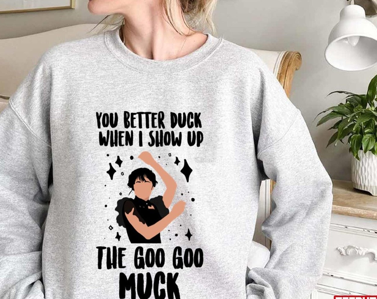 The Goo Goo Muck Dancing Wednesday Show Unisex Sweatshirt