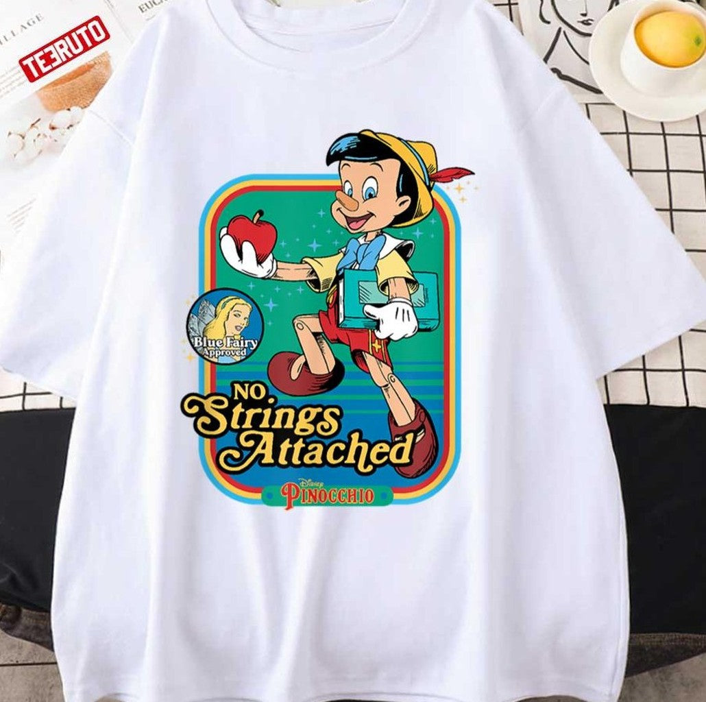 No Strings Attached Pinocchio Unisex T-shirt