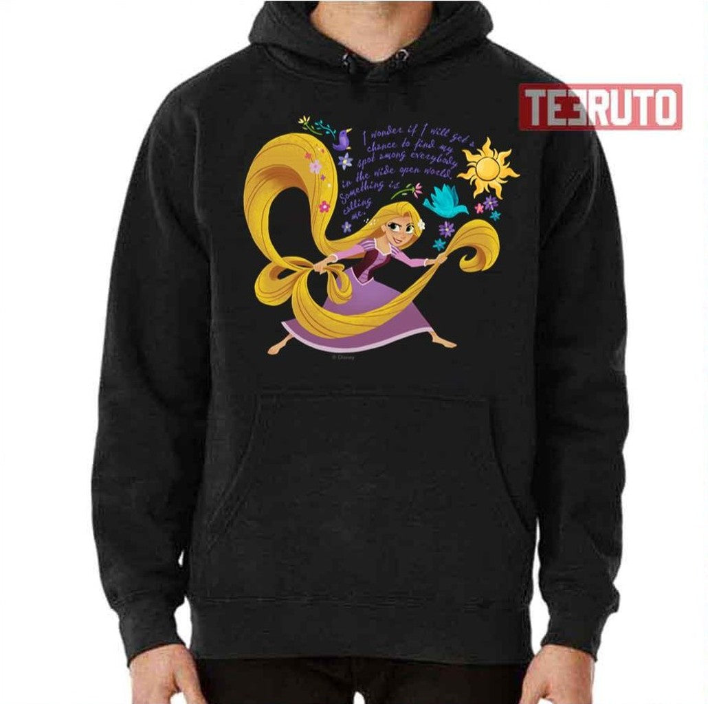 Something Is Calling Me Tangled Rapunzel Unisex T-Shirt