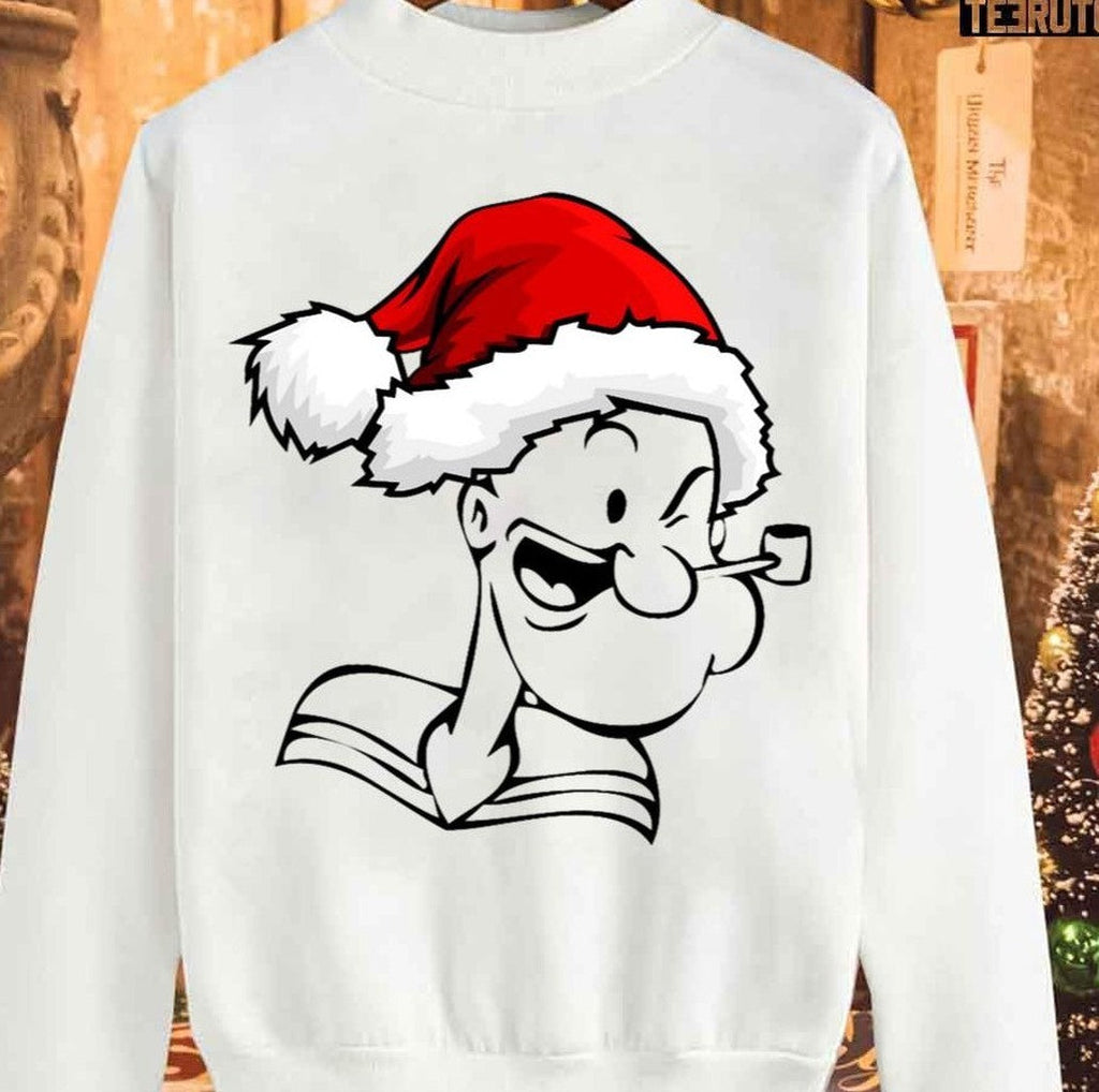 Popeye The Sailor Christmas 2023 Unisex Sweatshirt
