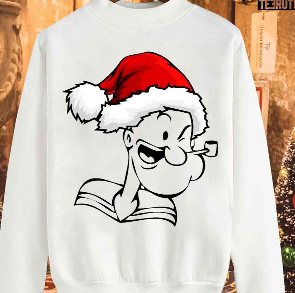 Popeye The Sailor Christmas 2023 Unisex Sweatshirt
