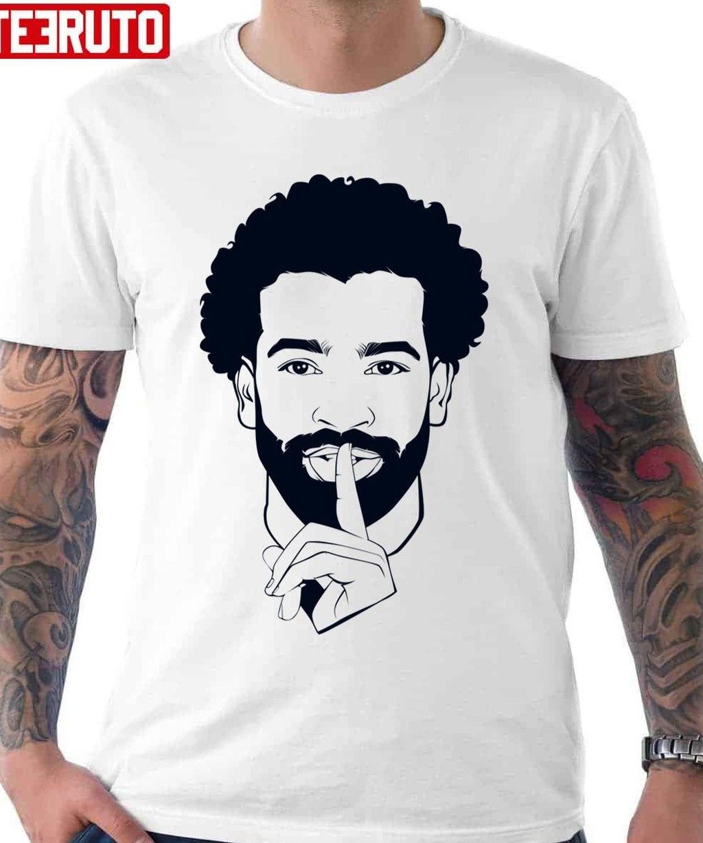 Shhhh Mohamed Salah Footballer Funny Moment Unisex Hoodie