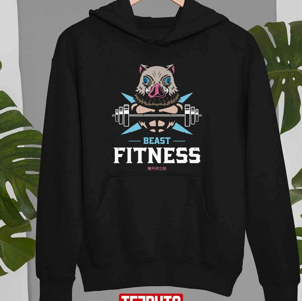 Beast Fitness Demon Slayber Beast Breathing Gym Unisex T-Shirt