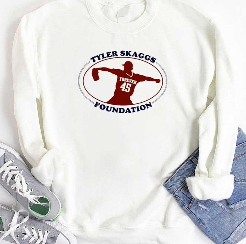Awesome Tyler Skaggs Foundation 45 Forever 2022 Unisex T-Shirt