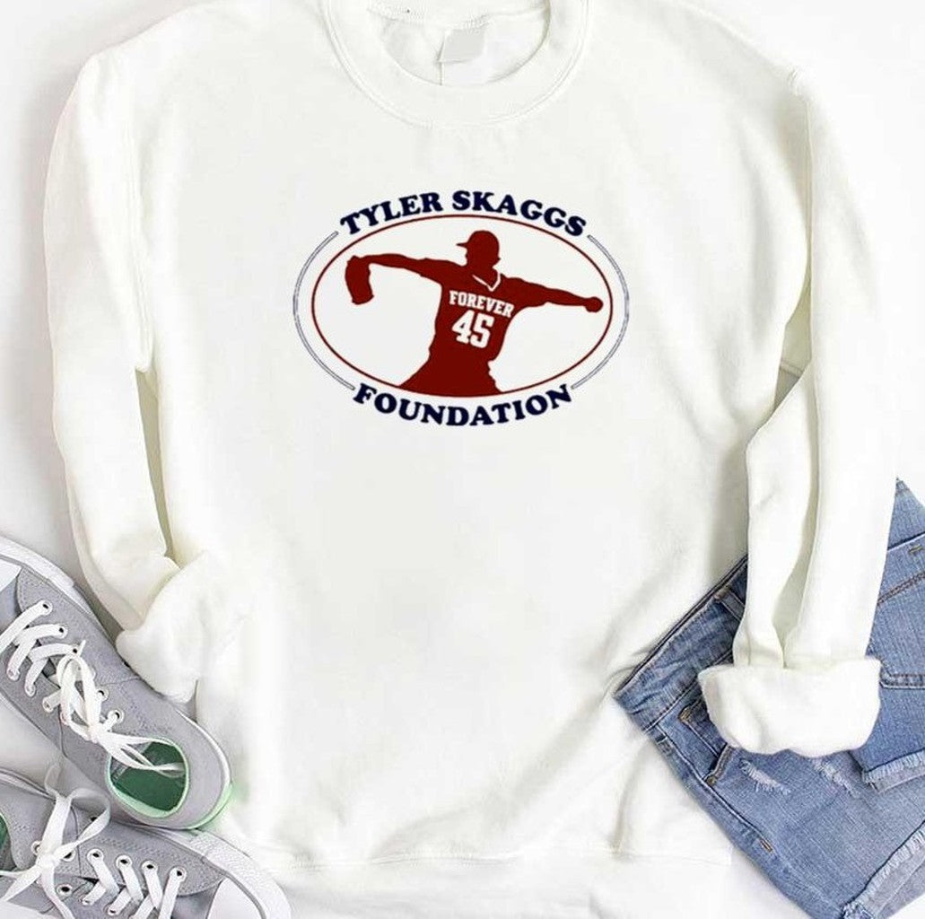 Awesome Tyler Skaggs Foundation 45 Forever 2022 Unisex T-Shirt
