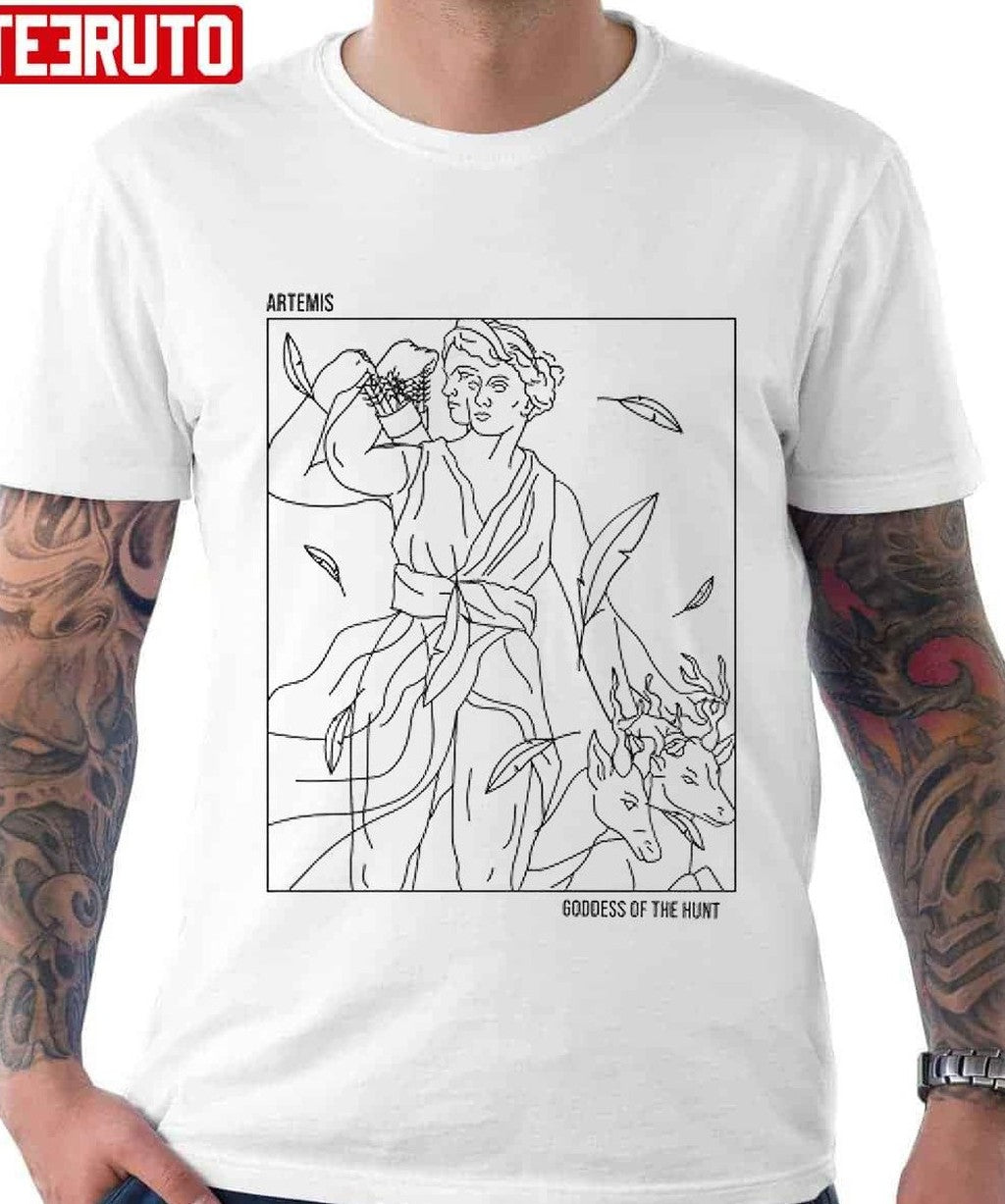 Artemis Statue Goddess Greek Sculpture Unisex Sweatshirt