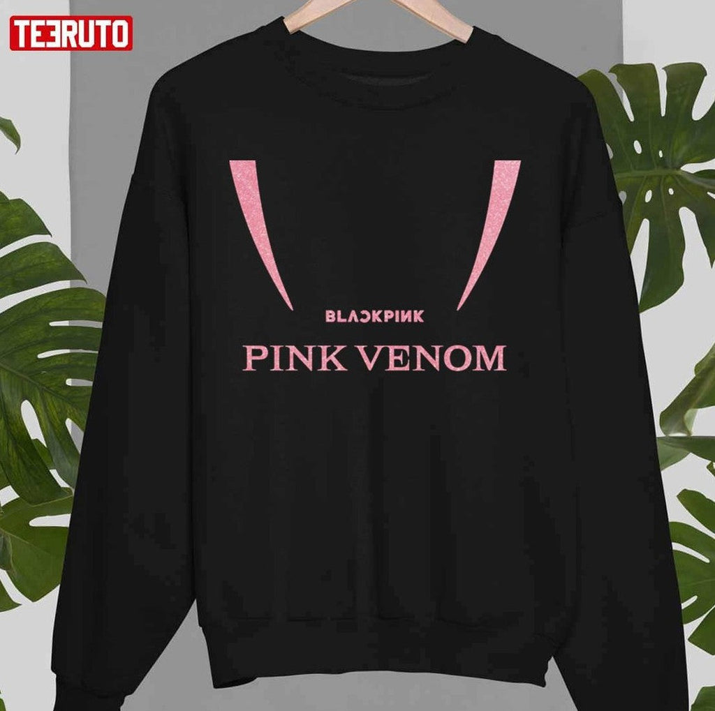 Sparkle Pink Venom BlackPink Kpop Unisex T-shirt