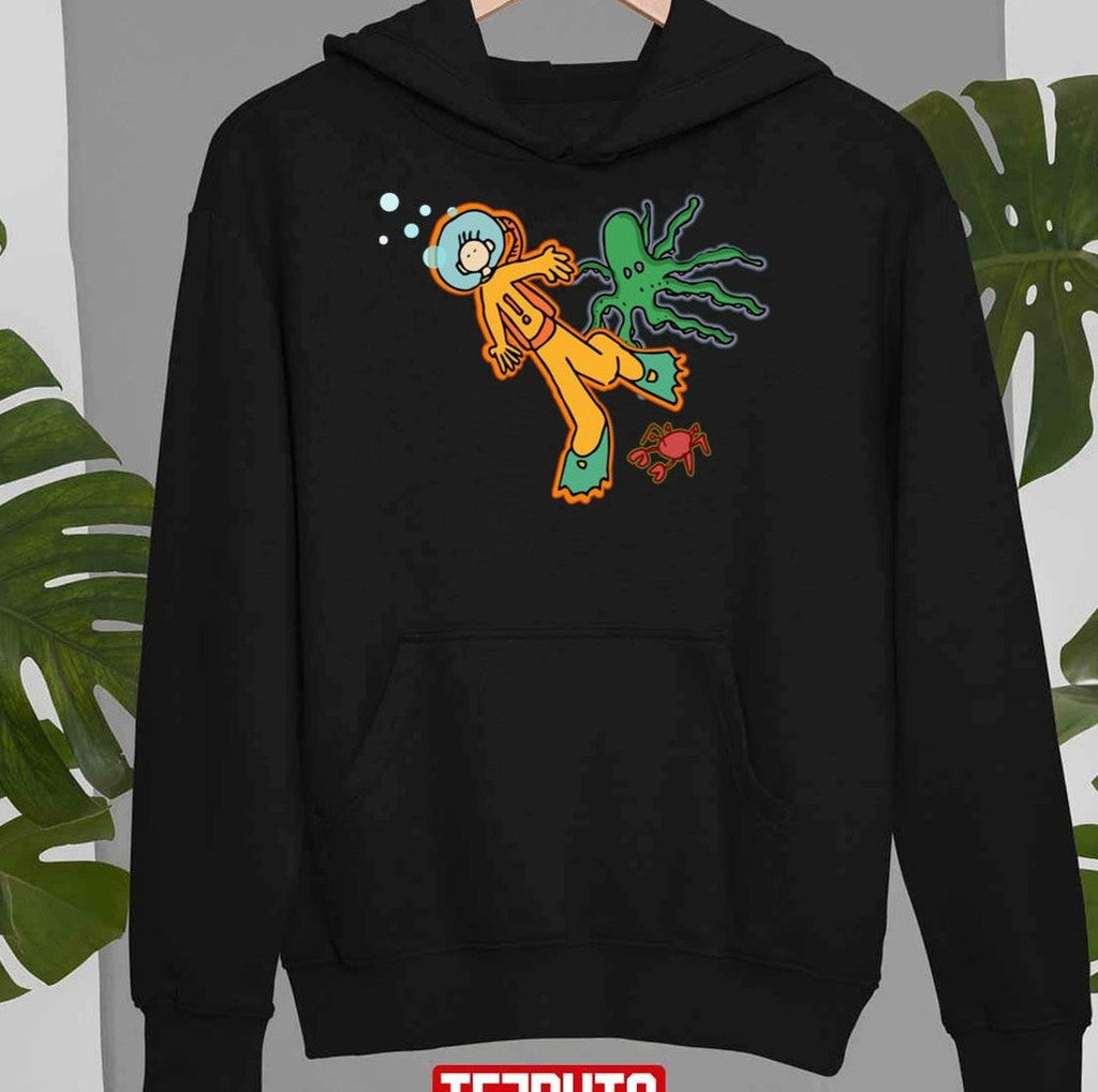 My Octopus Teacher Cartoon Art Unisex Sweatshirt