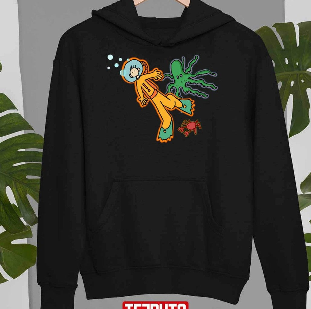 My Octopus Teacher Cartoon Art Unisex Sweatshirt