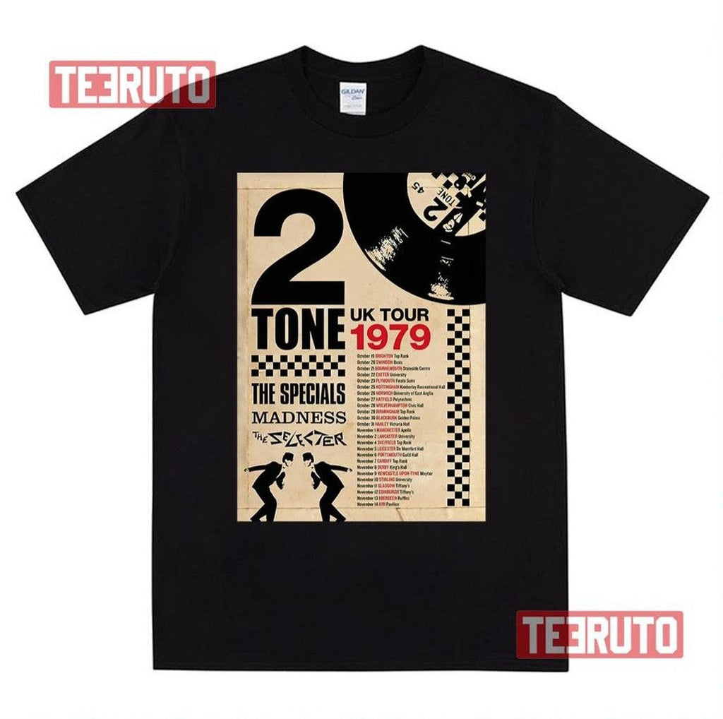 Terry Hall Madness The Specials Two Tone Unisex T-Shirt