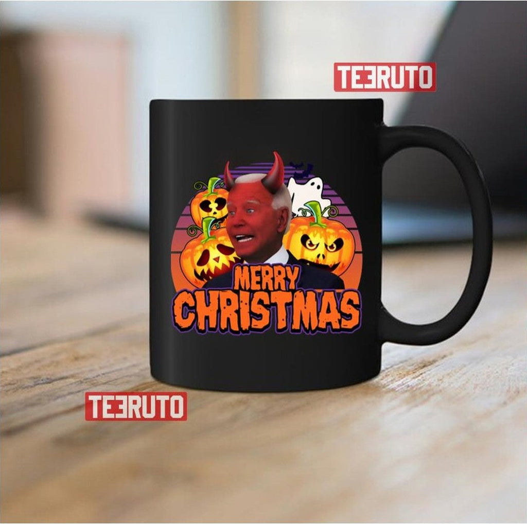Biden Halloween Funny Confused Merry Christmas Unisex Sweatshirt