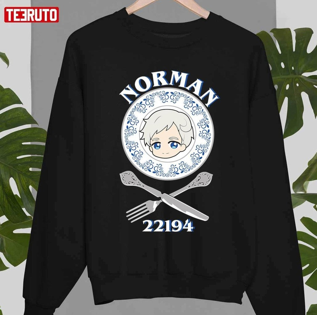 22194 The Promised Neverland Norman Chibi Unisex T-shirt