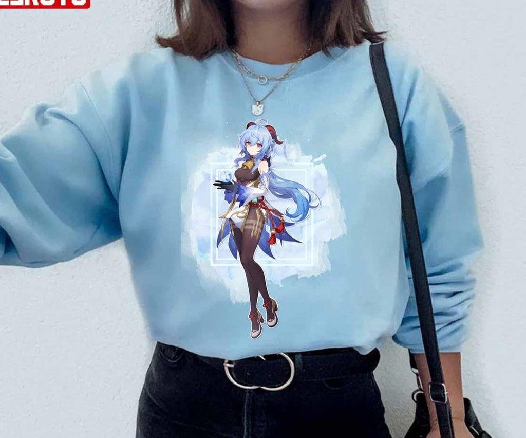 Anime Character Ganyu Genshin Impact Unisex Sweatshirt