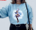 Anime Character Ganyu Genshin Impact Unisex Sweatshirt