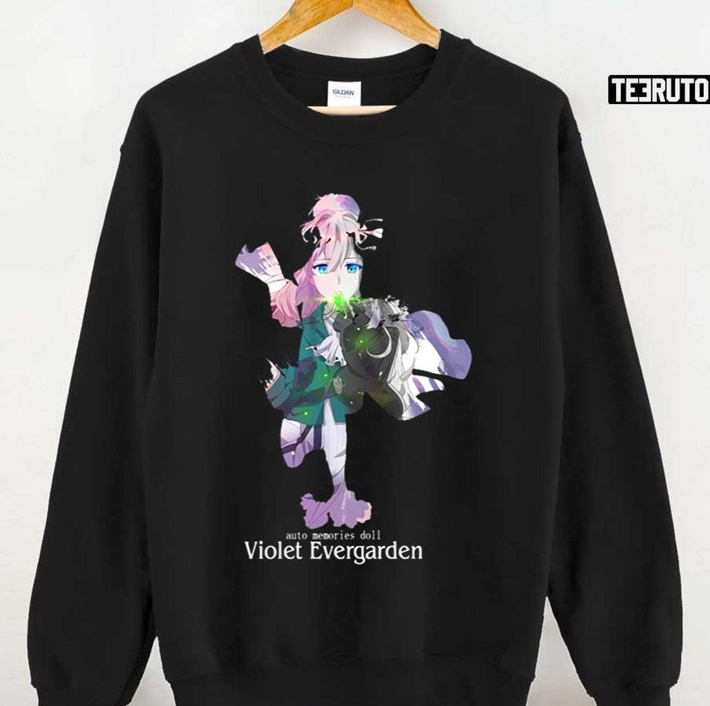 Beauty Shilouette Of Violet Evergarden Unisex T-Shirt