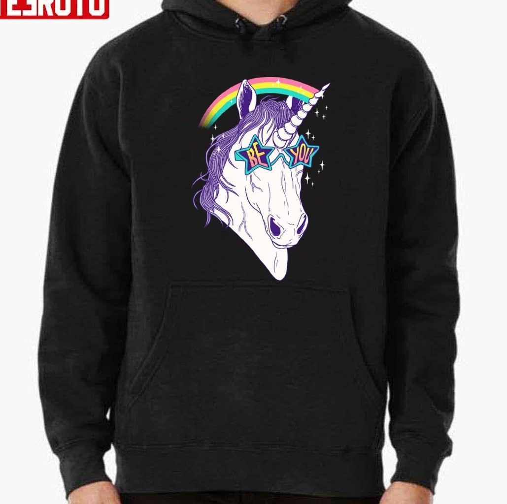 Be You Rainbow Unicorn Unisex T-Shirt