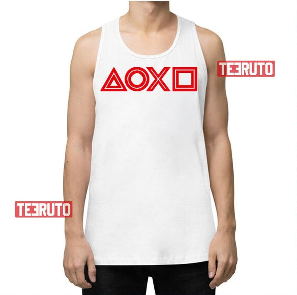 Personified Button Icons Ver 3 Unisex Tank Top