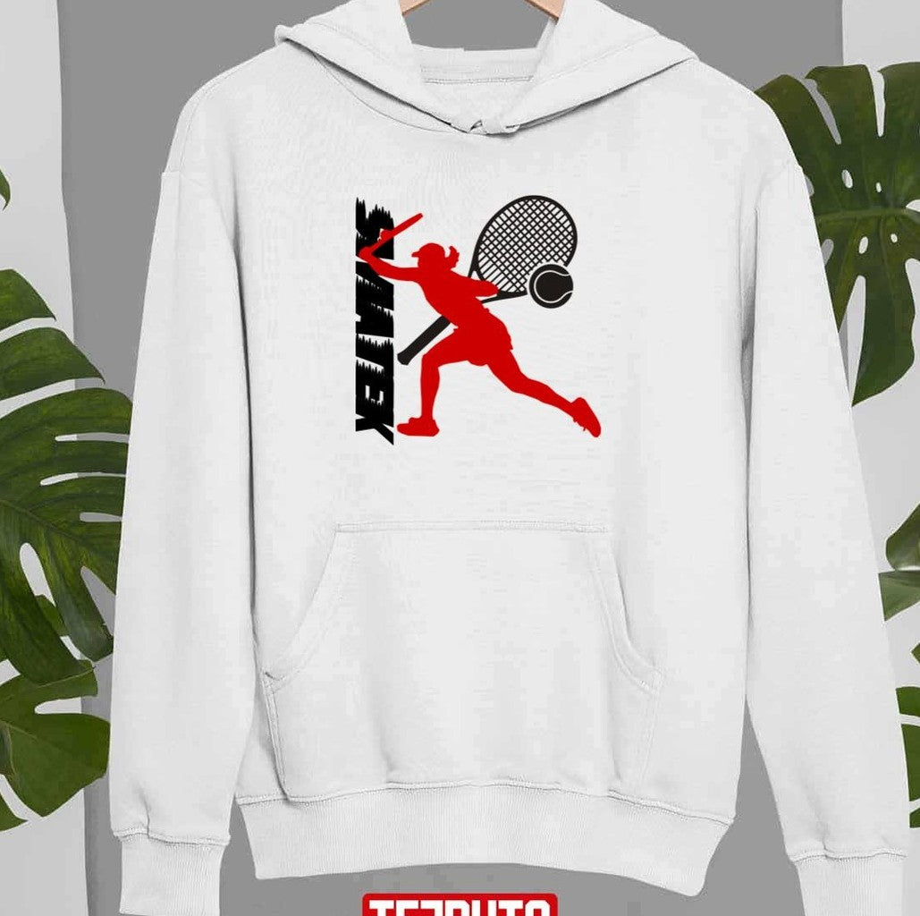 Polish Tennis Player Iga Swiatek Fanart Unisex Sweatshirt