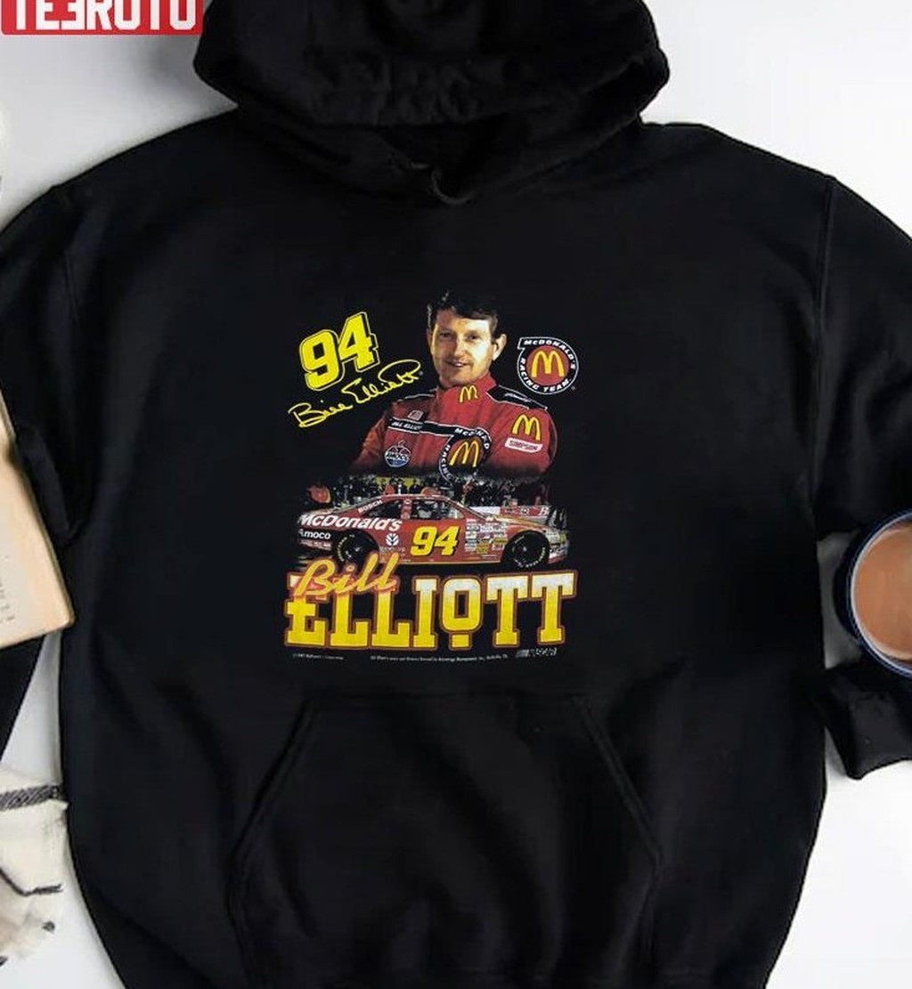 Bill Elliott 94 Racing Vintage Retro Unisex Sweatshirt